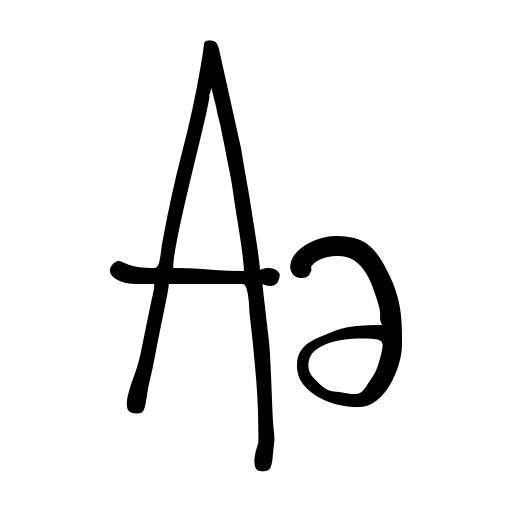 Can't Write Font icon