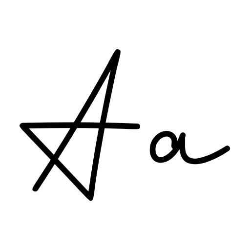 Candid Style Font icon