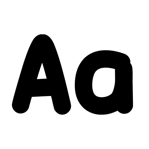 Candy Beans Font icon