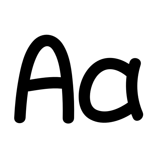 Candy Bubble Font icon