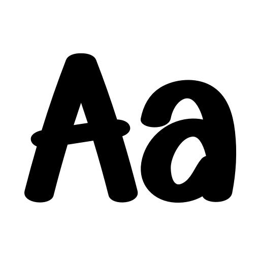 Candy Bulky Font icon