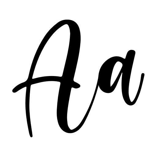 Candy Butterfly Font icon