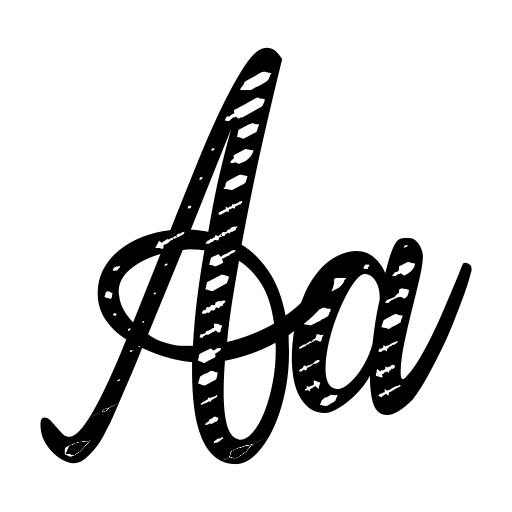 Candy Cane Personal Use Font icon