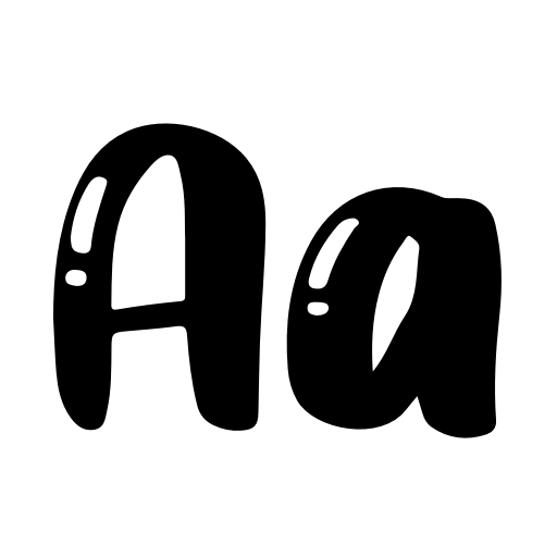 Candy Jelly Font icon