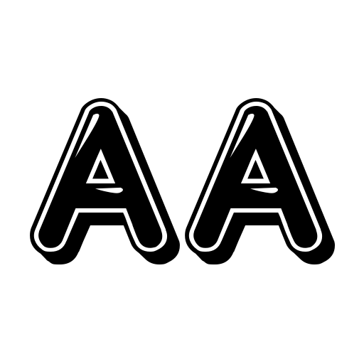 Candy Rush Font icon