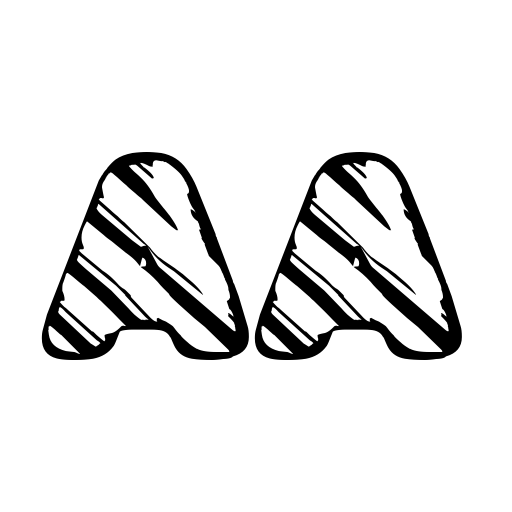 CANDYS BW PERSONAL USE Font icon
