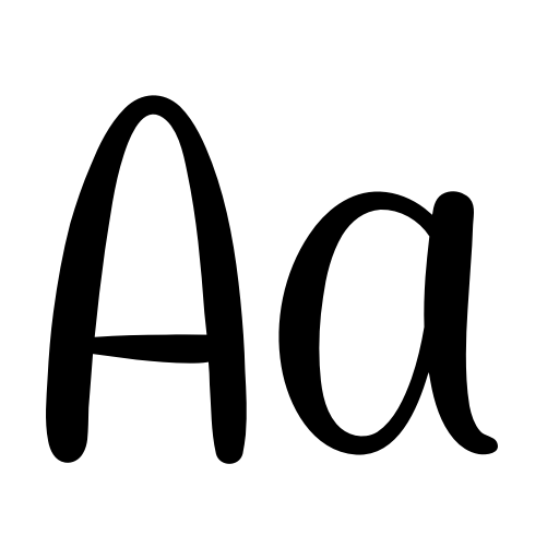 Caneletter Sans Personal Use Font icon