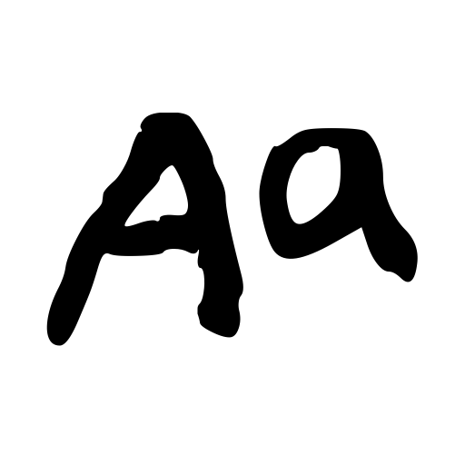 Canidae Hand Font icon