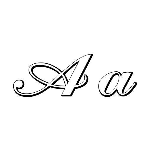 Cantate Beveled Font icon