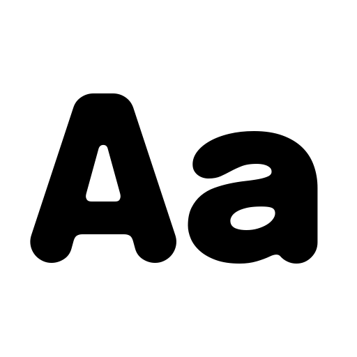 Caoutchouc Font preview