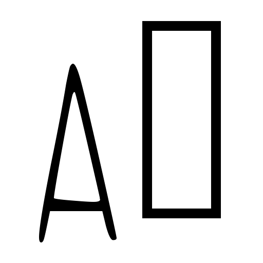 Caps Lock Font icon