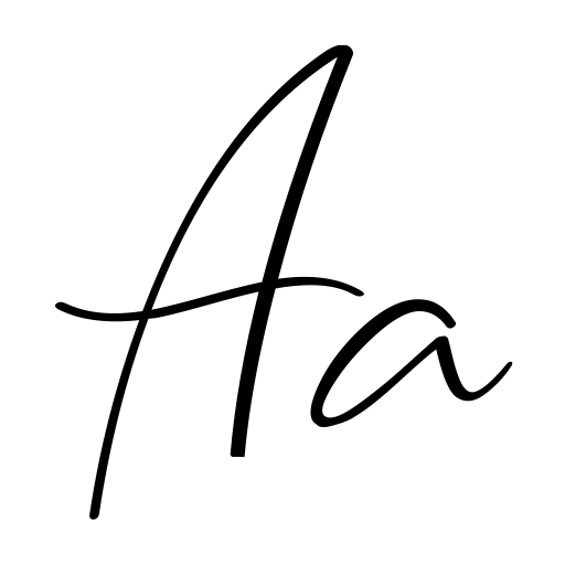 CaralanceSignature Font icon