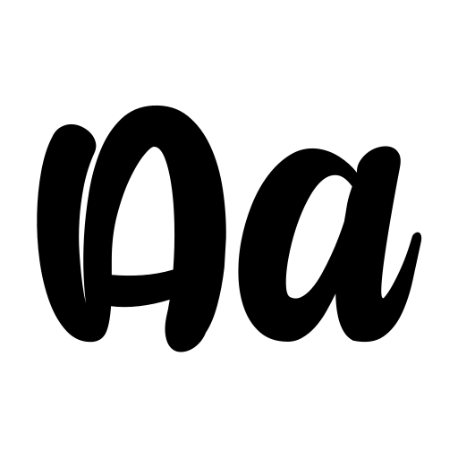 Caramel Candy Font icon
