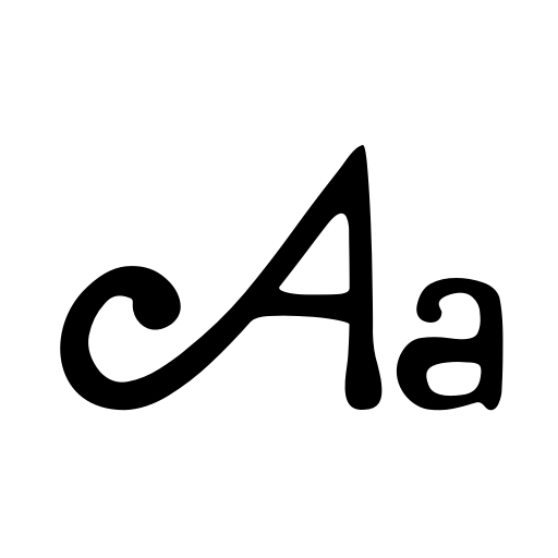 Caramel Macchiato Font icon