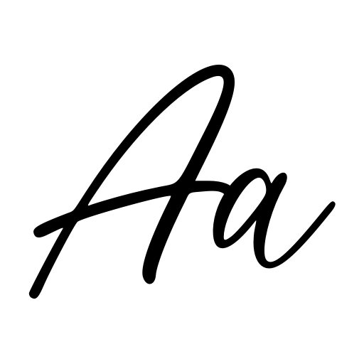 Caramel Font icon