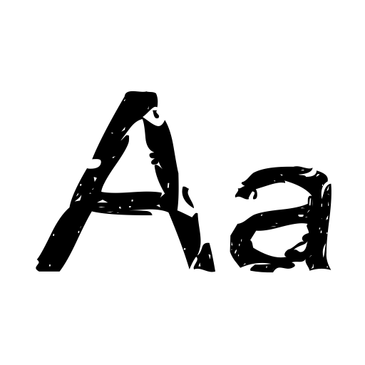 Carbonized Timber Font icon