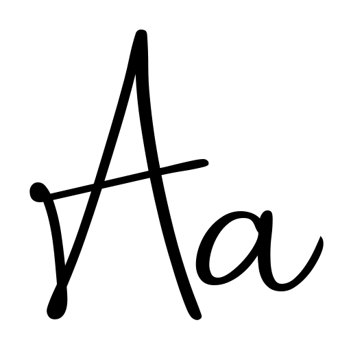 Cardamom Script Font icon