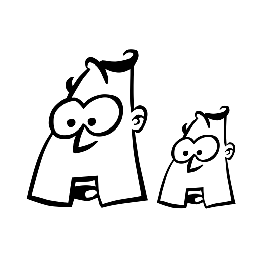 caricature Font preview