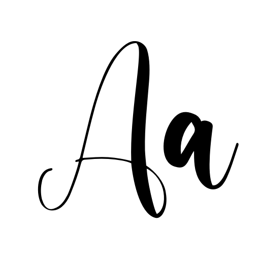Carnation Script Font icon