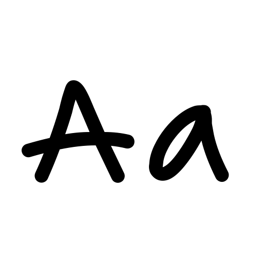 CaroHand Font icon