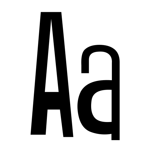 Caron Circumflex Font preview
