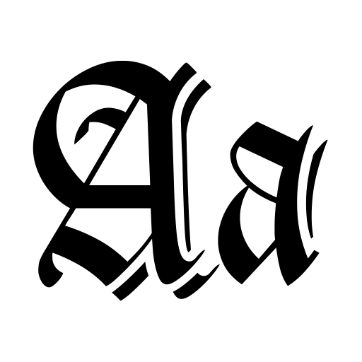 Carta Magna Line Font icon