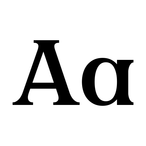 Carte BlancheDemo Font icon