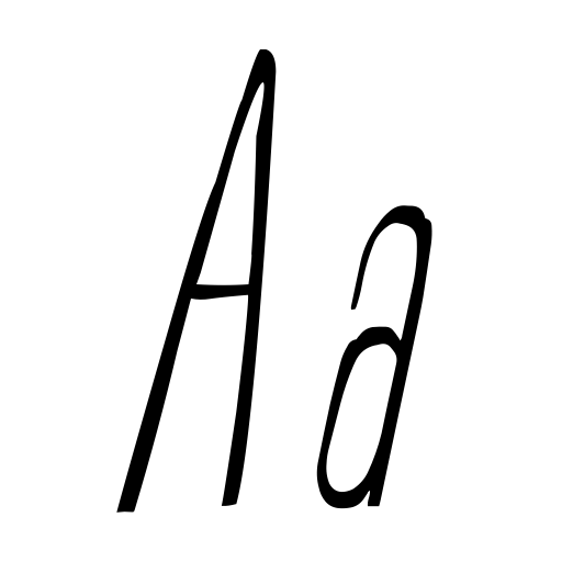 Cartoon 2 Movies Font icon