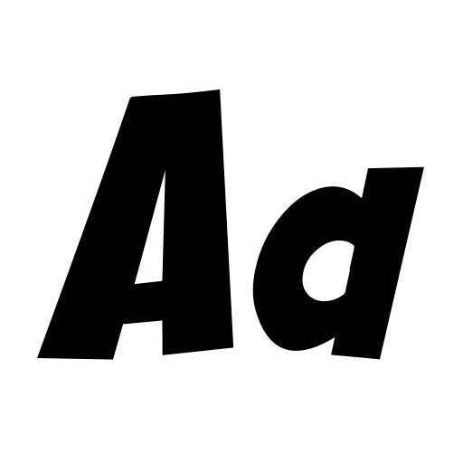 Cartoon 2 US Font icon