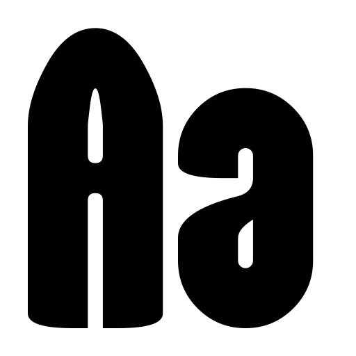 CARTOON ANIMATION Font icon