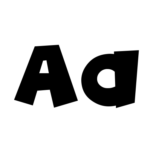 Cartoon Fun Font icon