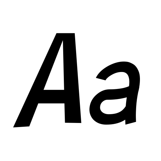 Cartoon Toy Turbo Font icon