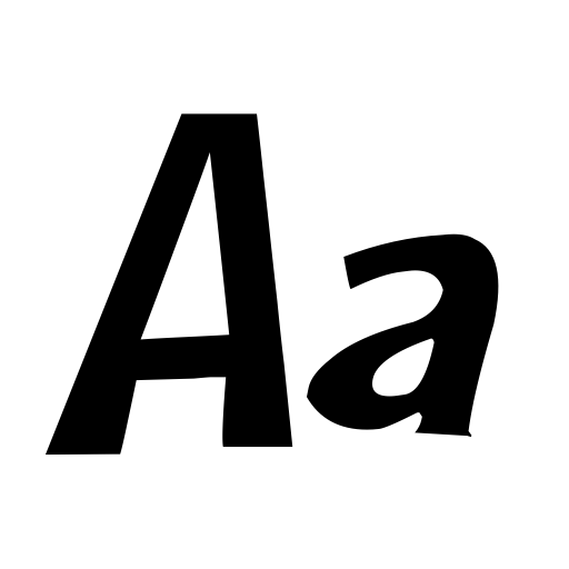 Cartoon Toy Font icon