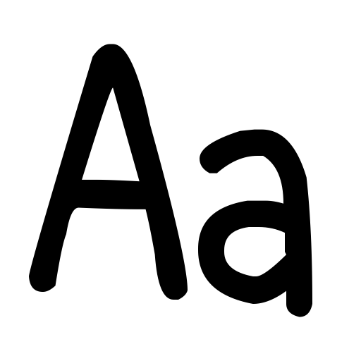 Cartoonero Font icon