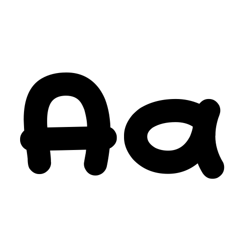 CARTOONIC Font icon