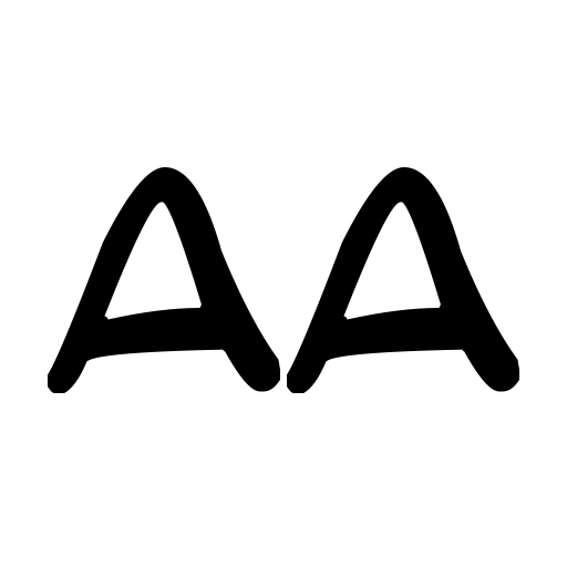 Cartoons 123 Font icon