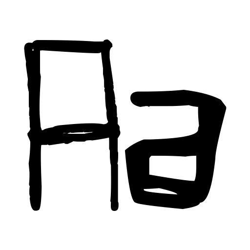 Carve Your Table Font icon