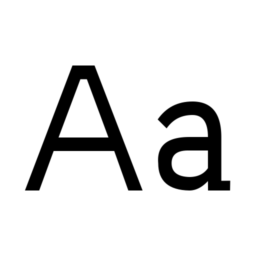 Carved Rock Font icon