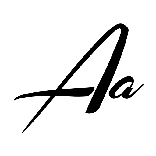 Casablanca Noir Personal Use Font icon