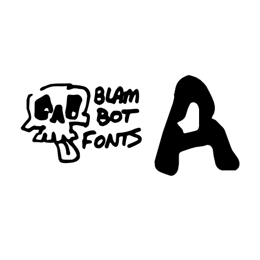 Casket Breath Font icon