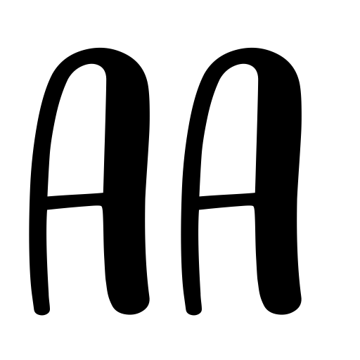 Casking Cream Sans Font icon