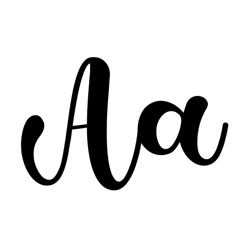 Casking Cream Script Font icon