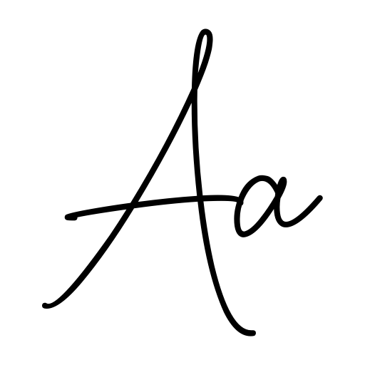 Cassual Signature Font icon