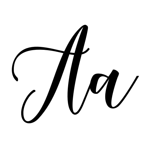 Castilla Script Font icon
