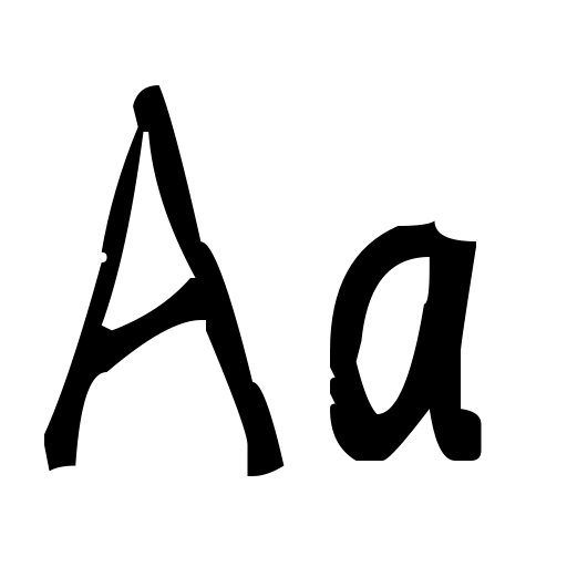 Casual Perfectionist Font icon