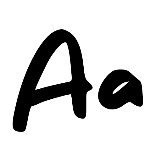 Casual Sketchy Font icon