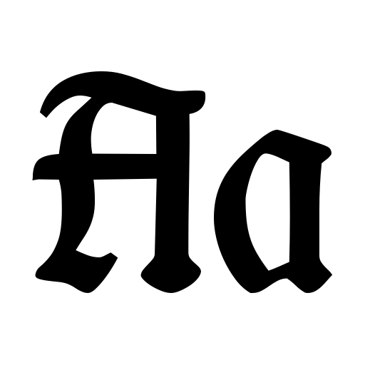 CAT Professor Krause Fraktur Font preview