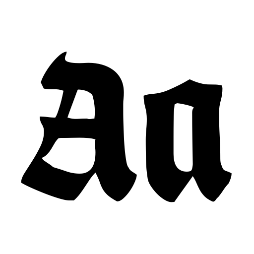 CAT Schmalfette Thannhaeuser Font icon