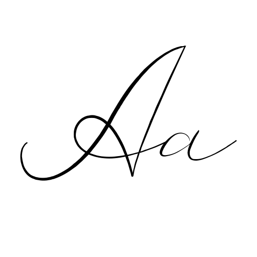 Catalan Signature Font icon