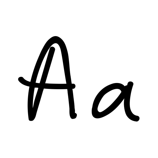 Catatan Font icon